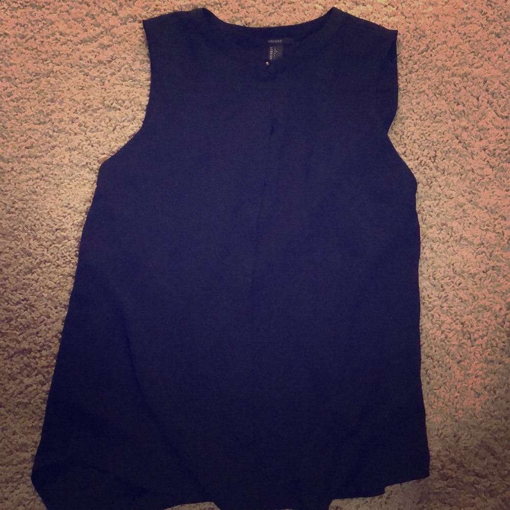 Forever 21 black blouse